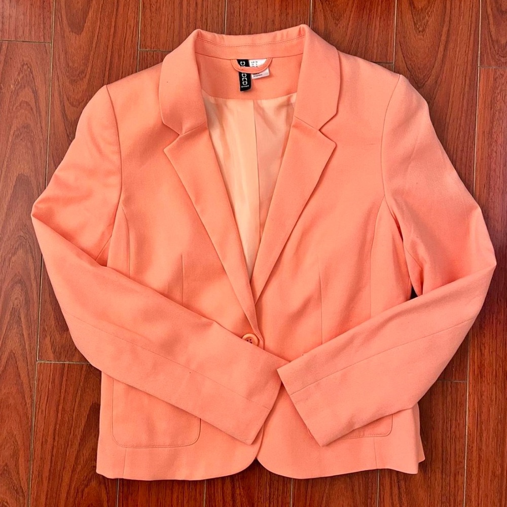 H&M Coral Blazer - Women's Suit Jacket